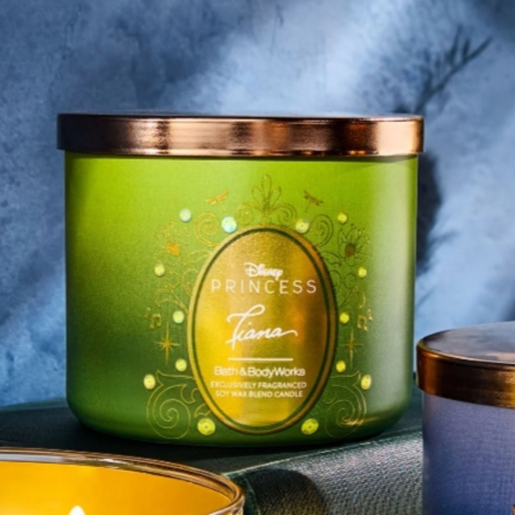 Bath & Body Works Other - New in Box Bath & Body Works BBW Disney Princess Green Princess Tiana Candle